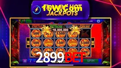 Slots com jackpots e giros grátis na 2899Bet